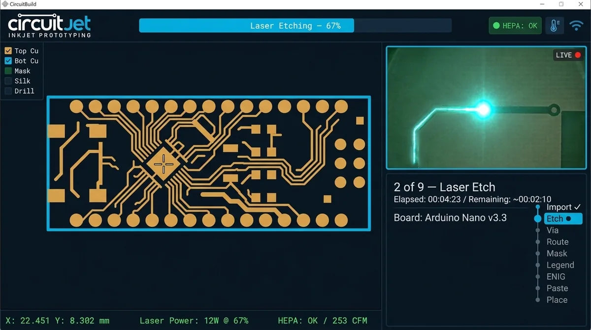CircuitBuild software splash screen